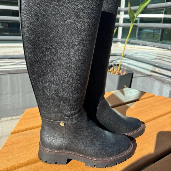 Brand New - Giani Bernini Women's Wide Calf Memory Foam Knee High Boots Sz 8 - Picture 3 of 4